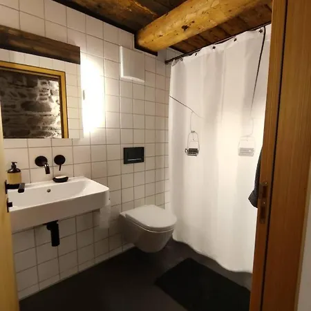 Apartament Historisches Stallhaus In Lumbrein Mit Kamin, Bergblick, Ski & Familie