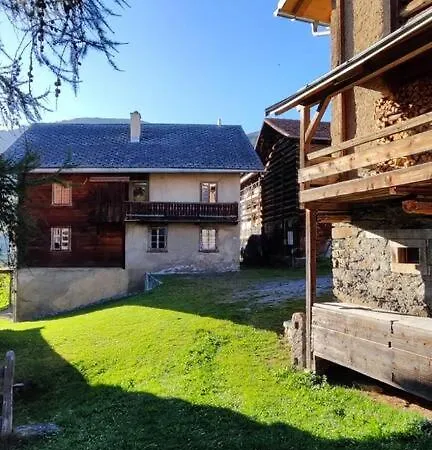 Historisches Stallhaus In Lumbrein Mit Kamin, Bergblick, Ski & Familie * Lumbrein